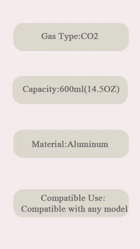 co2 425g cylinder